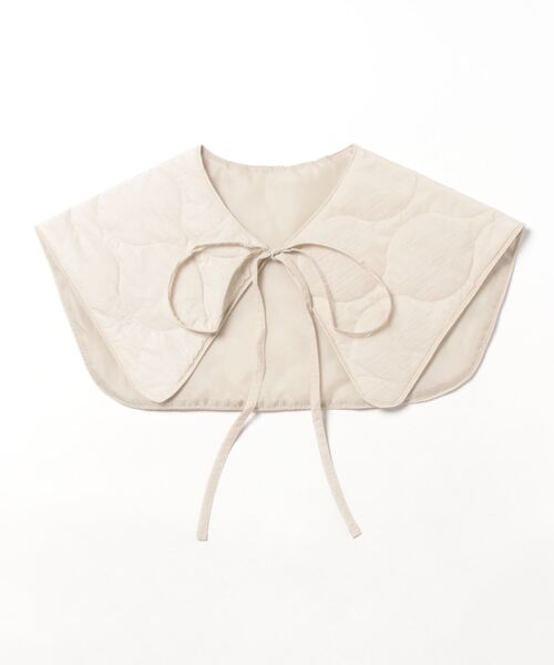 wee9s(ウィークス)の「quilting big collar / キルティングビッグカラー,付け襟(付け襟・レディース・ブラック/アイボリー/カーキ・FREE)」の16枚目の写真