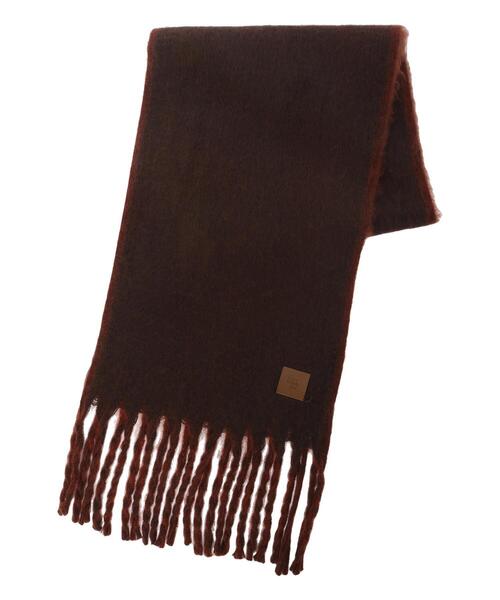 Samansa Mos2 blue（サマンサモスモスブルー）の「【Rina×blue】バイカラーストール（ストール/ショール・レディース・チャコールグレー/ブラウン/カーキ・F）」の19枚目の写真