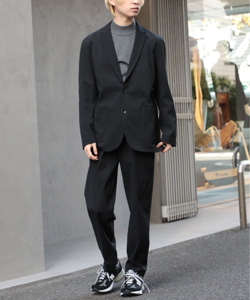 SETUP7(セットアップセブン)の「【SETUP7】63359 エアリーダンボールスラックス TNS(スラックス・メンズ・ネイビー/ダークグレー/ブラック/ブラウン・LL/L/M)」の15枚目の写真