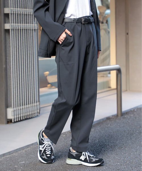 SETUP7(セットアップセブン)の「【SETUP7】63359 エアリーダンボールスラックス TNS(スラックス・メンズ・ネイビー/ダークグレー/ブラック/ブラウン・LL/L/M)」の10枚目の写真