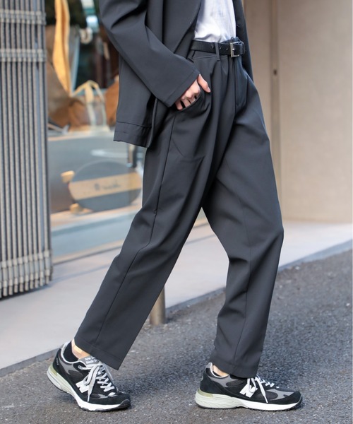 SETUP7(セットアップセブン)の「【SETUP7】63359 エアリーダンボールスラックス TNS(スラックス・メンズ・ネイビー/ダークグレー/ブラック/ブラウン・LL/L/M)」の9枚目の写真