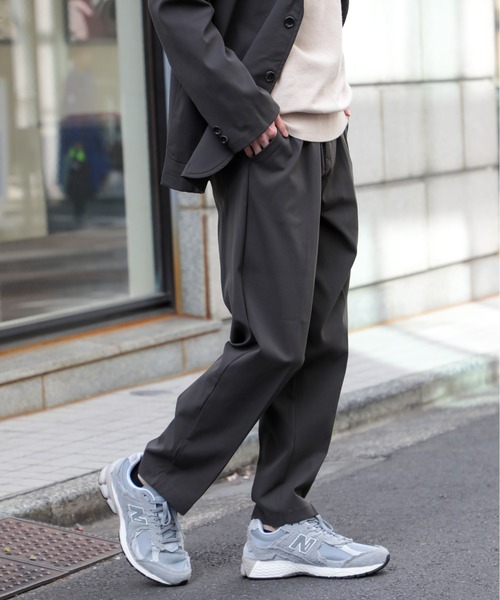 SETUP7(セットアップセブン)の「【SETUP7】63359 エアリーダンボールスラックス TNS(スラックス・メンズ・ネイビー/ダークグレー/ブラック/ブラウン・LL/L/M)」の7枚目の写真