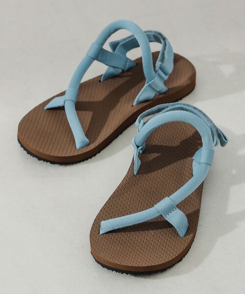 mont-bell（モンベル）の「【別注】mont-bell / ロックオンサンダル (WOMEN)（サンダル・レディース・ブラウン系その他5/グリーン・X-SMALL/SMALL）」の12枚目の写真