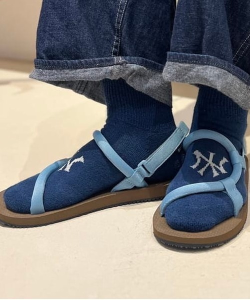 mont-bell（モンベル）の「【別注】mont-bell / ロックオンサンダル (WOMEN)（サンダル・レディース・ブラウン系その他5/グリーン・X-SMALL/SMALL）」の4枚目の写真