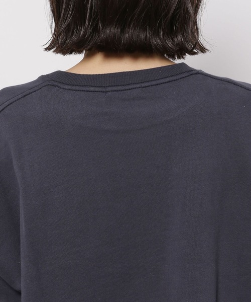 niko and...（ニコアンド）の「アソートロゴミニ裏毛プルオーバー（その他トップス・レディース・ナチュラル/レッド/ネイビー/オフホワイト・BIG(L)/SHORT）」の15枚目の写真