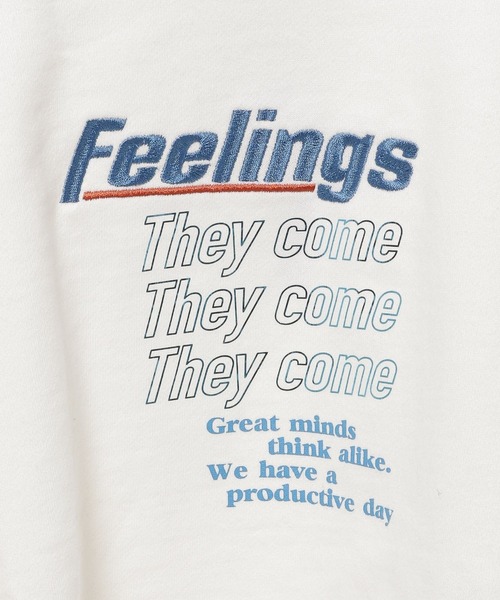 niko and...（ニコアンド）の「アソートロゴミニ裏毛プルオーバー（その他トップス・レディース・ナチュラル/レッド/ネイビー/オフホワイト・BIG(L)/SHORT）」の19枚目の写真