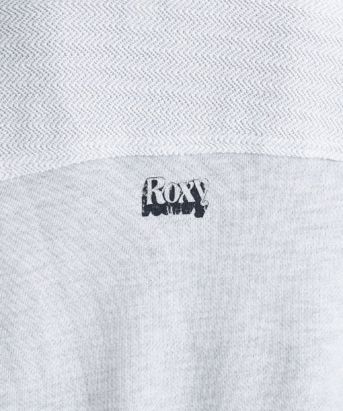 ROXY（ロキシー）の「HUGGABLE/ロキシーヘリンボーン裏毛リラクシングシルエットロングスウェットワンピース（ワンピース・レディース・ブラック系その他/グレー/ブラック・SMALL/LARGE/MEDIUM）」の11枚目の写真