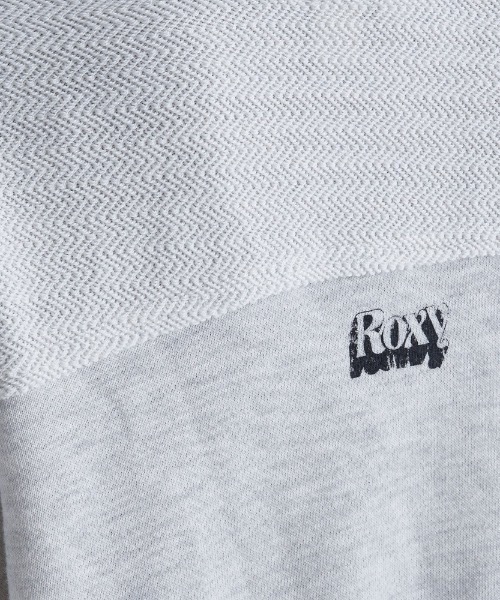 ROXY（ロキシー）の「HUGGABLE/ロキシーヘリンボーン裏毛リラクシングシルエットロングスウェットワンピース（ワンピース・レディース・ブラック系その他/グレー/ブラック・SMALL/LARGE/MEDIUM）」の14枚目の写真