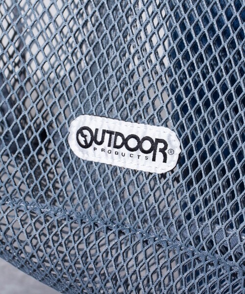 OUTDOOR PRODUCTS(アウトドアプロダクツ)の「【OUTDOOR PRODUCTS/アウトドアプロダクツ】2WAY Drawsting Bag メッシュトートバッグ/リュック(バックパック/リュック・メンズ・ブラック/サックスブルー/ホワイト・FREE)」の6枚目の写真