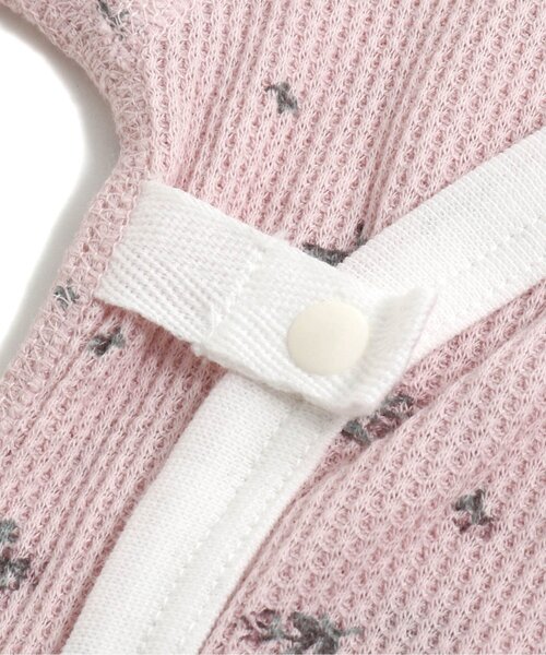 apres les cours（アプレレクール）の「ベビー半袖ワッフルグレコ肌着（肌着・キッズ・アイボリー/ピンク/レインボー/ミント・70/80）」の20枚目の写真