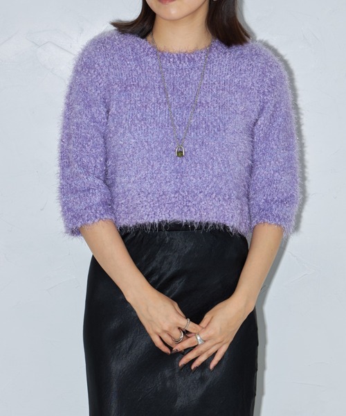 りぽぽぽ*size120 セール】ポコポコハーフニット（ニット/セーター）｜leimn