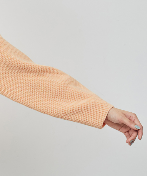 ROPE'（ロペ）の「畦編みVネックニット（ニット/セーター・レディース・ホワイト/ネイビー/ピンク/イエロー・FREE）」の20枚目の写真