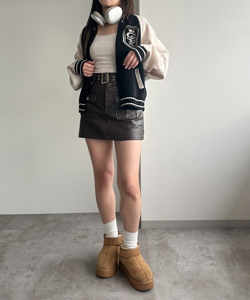 スタジャン風ニット【ZOZOTOWN限定アイテム】（カーディガン/ボレロ