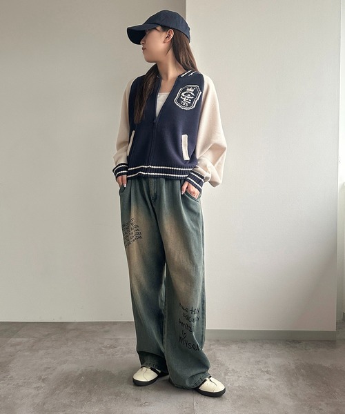 スタジャン風ニット【ZOZOTOWN限定アイテム】（カーディガン/ボレロ