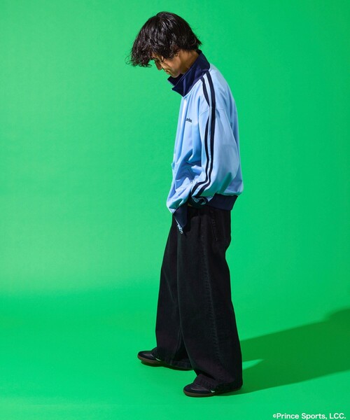 FREAK'S STORE(フリークスストア)の「prince/プリンス prince リラックスフィット トラックジャケット(ブルゾン・メンズ・サックスブルー/ホワイト/ブラック/グリーン・MEDIUM/LARGE)」の18枚目の写真