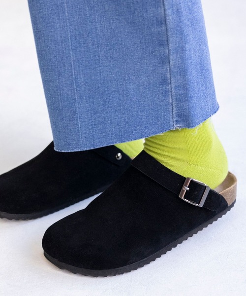 LEPSIM（レプシィム）の「フェイクスウェード2WAYサボ　994931（その他シューズ・レディース・ベージュ/ブラック・MEDIUM/LARGE）」の10枚目の写真