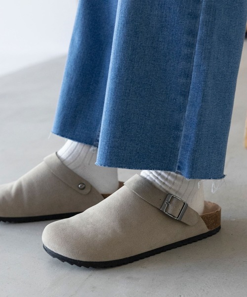 LEPSIM（レプシィム）の「フェイクスウェード2WAYサボ　994931（その他シューズ・レディース・ベージュ/ブラック・MEDIUM/LARGE）」の5枚目の写真