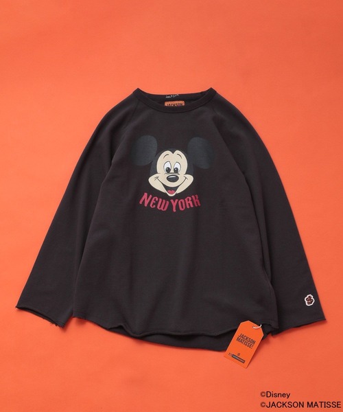 JACKSON MATISSE(ジャクソンマティス)の「【JACKSON MATISSE×BAYFLOW】MICKEY9分袖プルオーバー(Tシャツ/カットソー・メンズ・チャコール/ボルドー/オフホワイト・FREE)」の3枚目の写真