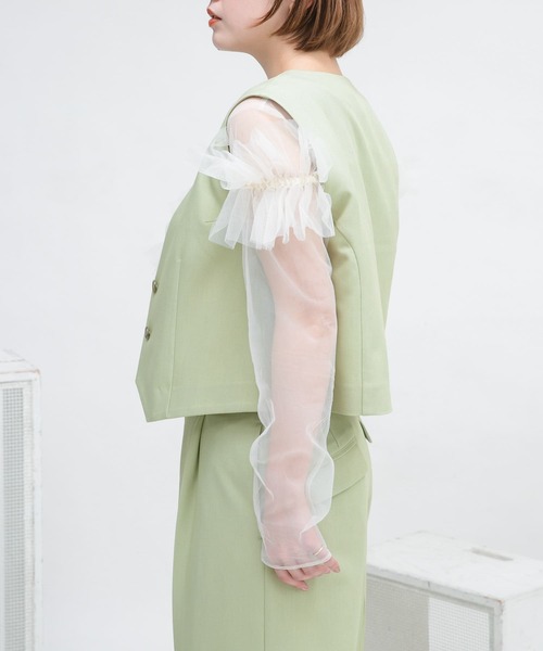 KBF(ケイビーエフ)の「コンパクトベスト(ベスト・レディース・モカ/グリーン系その他・ONE)」の20枚目の写真