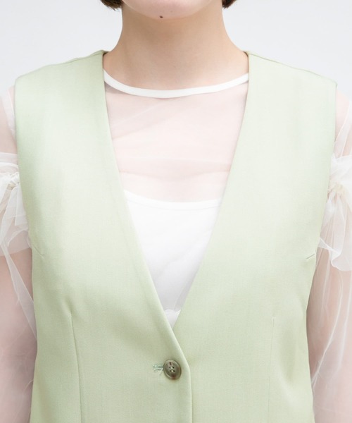 KBF(ケイビーエフ)の「コンパクトベスト(ベスト・レディース・モカ/グリーン系その他・ONE)」の9枚目の写真