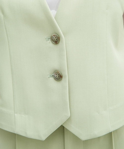 KBF(ケイビーエフ)の「コンパクトベスト(ベスト・レディース・モカ/グリーン系その他・ONE)」の10枚目の写真