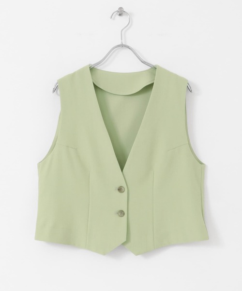 KBF(ケイビーエフ)の「コンパクトベスト(ベスト・レディース・モカ/グリーン系その他・ONE)」の12枚目の写真