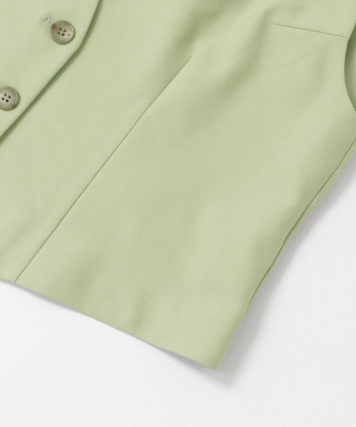 KBF(ケイビーエフ)の「コンパクトベスト(ベスト・レディース・モカ/グリーン系その他・ONE)」の16枚目の写真