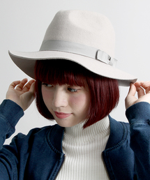 WEGO | ◆WEGO/ ツバ広フェルトハット(ハット)