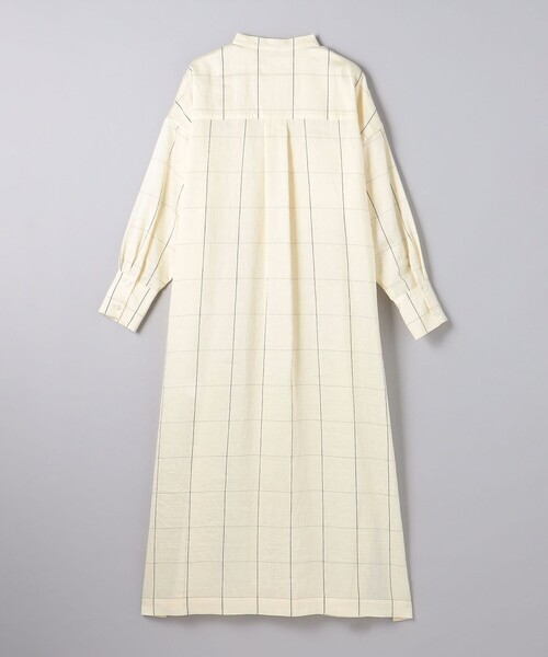 SACRA（サクラ）の「＜SACRA＞ウィンドウペン シャツワンピース（シャツワンピース・レディース・ナチュラル・38）」の8枚目の写真