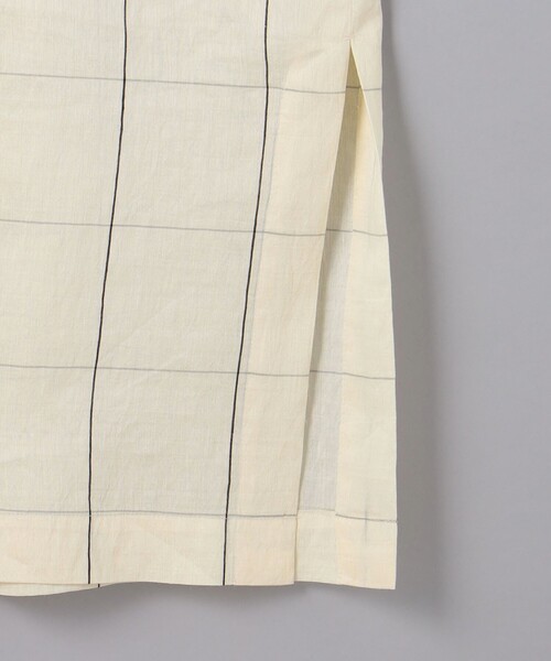 SACRA（サクラ）の「＜SACRA＞ウィンドウペン シャツワンピース（シャツワンピース・レディース・ナチュラル・38）」の11枚目の写真