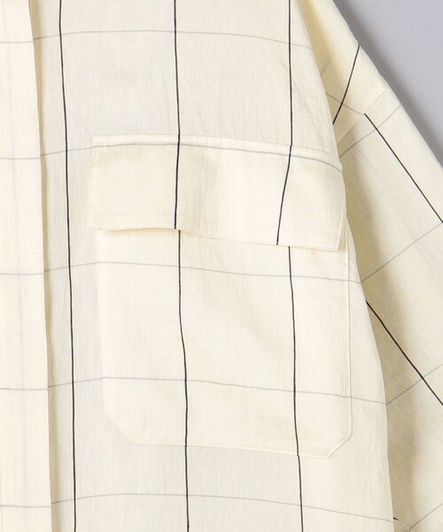 SACRA（サクラ）の「＜SACRA＞ウィンドウペン シャツワンピース（シャツワンピース・レディース・ナチュラル・38）」の12枚目の写真