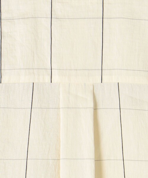SACRA（サクラ）の「＜SACRA＞ウィンドウペン シャツワンピース（シャツワンピース・レディース・ナチュラル・38）」の13枚目の写真