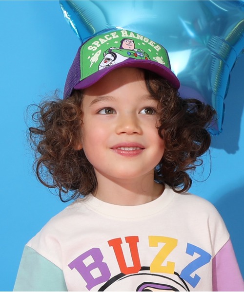 Disney(ディズニー)の「ディズニー トイストーリー BUZZ 蓄光 メッシュキャップ 9276(キャップ・キッズ・パープル・M size)」の9枚目の写真
