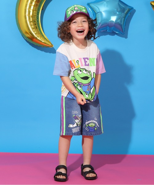 Disney(ディズニー)の「ディズニー トイストーリー BUZZ 蓄光 メッシュキャップ 9276(キャップ・キッズ・パープル・M size)」の12枚目の写真