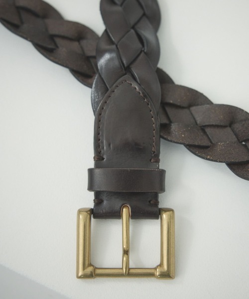 Chaos（カオス）の「Chaos(カオス)/【MANUELA】別注メッシュベルト（ベルト・レディース・ブラウン・FREE）」の4枚目の写真