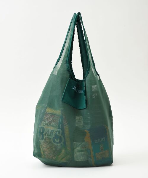 BRUNO（ブルーノ）の「ポケッタブルエコバッグM（トートバッグ・レディース・ミント/その他/グレー系その他/オレンジ/ネイビー/グリーン・ﾌﾘ-）」の12枚目の写真