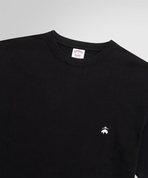 BROOKS BROTHERS(ブルックスブラザーズ)の「USAコットンピケ GFロゴ ショートスリーブTシャツ(Tシャツ/カットソー・メンズ・ヘザーグレー/ブラック/ネイビー/イエロー/ホワイト・LARGE/MEDIUM/SMALL/X-LARGE)」の19枚目の写真