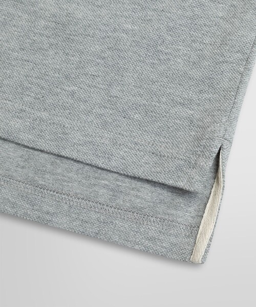 BROOKS BROTHERS(ブルックスブラザーズ)の「USAコットンピケ GFロゴ ショートスリーブTシャツ(Tシャツ/カットソー・メンズ・ヘザーグレー/ブラック/ネイビー/イエロー/ホワイト・LARGE/MEDIUM/SMALL/X-LARGE)」の14枚目の写真