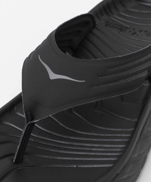 HOKA グレー サンダル コンフォートサンダル Amazon | HOKA(ホカ) サンダル オラ リカバリー フリップ メンズ