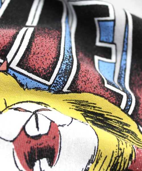 RNA（アールエヌエー）の「M2249 ＡＨＥＡＤ　ＲＡＢＢＩＴ　ＢＩＧ　Ｔ（Tシャツ/カットソー・レディース・ライトグレー/ホワイト/スミクロ・MEDIUM）」の4枚目の写真