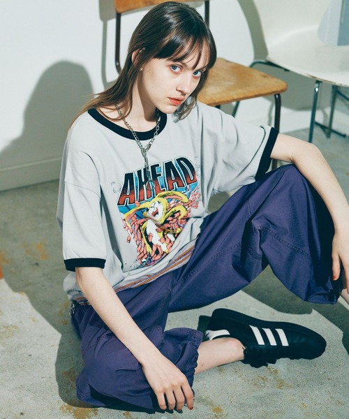 M2249 ＡＨＥＡＤ ＲＡＢＢＩＴ ＢＩＧ Ｔ（Tシャツ/カットソー）｜RNA（アールエヌエー）