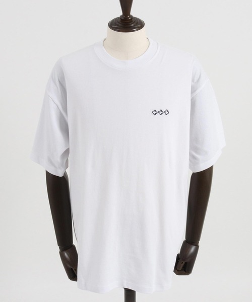 mt8984- One Point Logo Embroidered Tee Tシャツ（Tシャツ