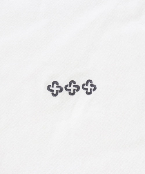 THEOREM(セオレム)の「mt8984- One Point Logo Embroidered Tee Tシャツ(Tシャツ/カットソー・メンズ・ホワイト×ブラック/ホワイト×グレー/ホワイト系その他/ホワイト系その他2・S/M/L/XL/XS/XXL)」の15枚目の写真