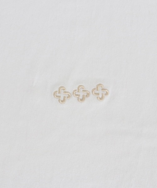 THEOREM(セオレム)の「mt8984- One Point Logo Embroidered Tee Tシャツ(Tシャツ/カットソー・メンズ・ホワイト×ブラック/ホワイト×グレー/ホワイト系その他/ホワイト系その他2・S/M/L/XL/XS/XXL)」の13枚目の写真