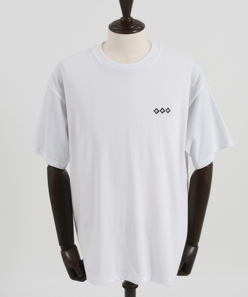 mt8984- One Point Logo Embroidered Tee Tシャツ（Tシャツ