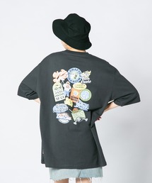 【BENDAVIS/ベンデイビス】BEN SMOKING TV TEE/BDブランドイニシャルTシャツ/バックプリント/オーバーサイズ