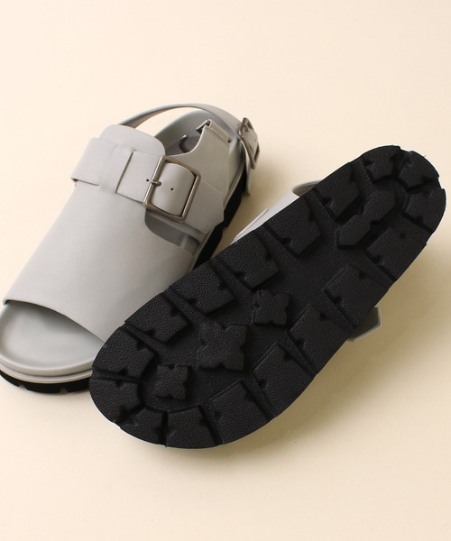 RNA-N（アールエヌエーエヌ）の「E4986 ストラップサンダル（サンダル・レディース・ブラック/グレー・MEDIUM/SMALL）」の8枚目の写真