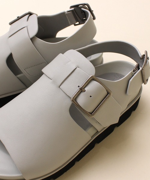 RNA-N（アールエヌエーエヌ）の「E4986 ストラップサンダル（サンダル・レディース・ブラック/グレー・MEDIUM/SMALL）」の20枚目の写真