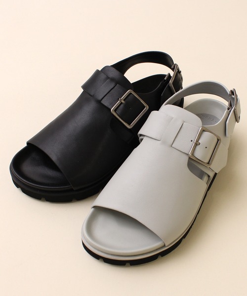 RNA-N（アールエヌエーエヌ）の「E4986 ストラップサンダル（サンダル・レディース・ブラック/グレー・MEDIUM/SMALL）」の17枚目の写真