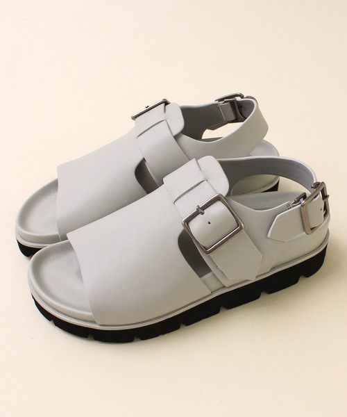 RNA-N（アールエヌエーエヌ）の「E4986 ストラップサンダル（サンダル・レディース・ブラック/グレー・MEDIUM/SMALL）」の15枚目の写真